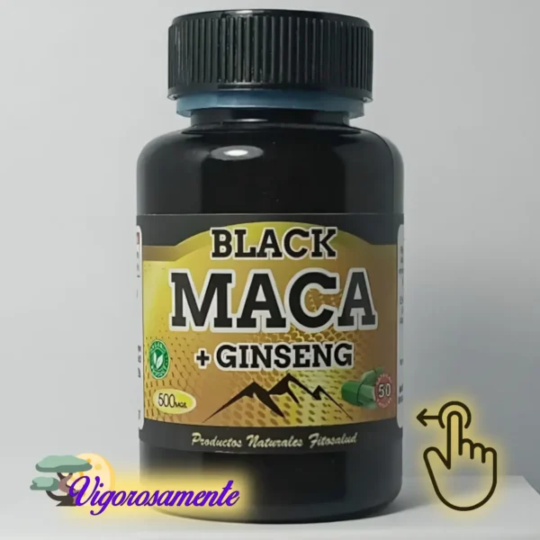 Maca Negra con Ginseng Siberiano | 500mg