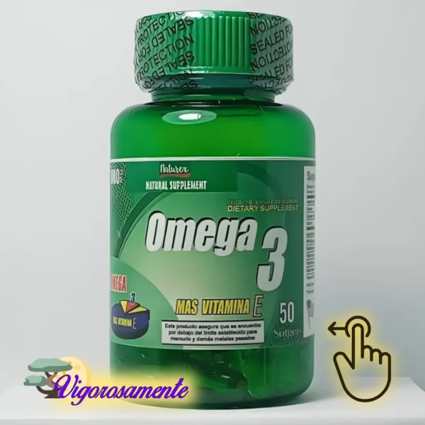 Omega 3 + Vitamina E | 50 Cápsulas